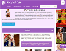 Tablet Screenshot of plavusice.com